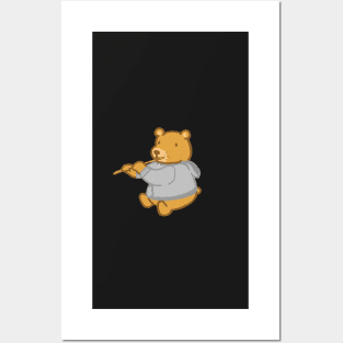 Maurice The Bear - Khoi Fit Posters and Art